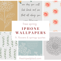 Free Spring iPhone Wallpapers ft. Flowers & Springy Quotes