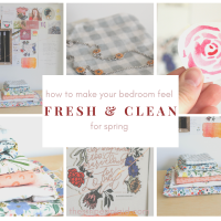 9 Ideas To Make Your Bedroom Feel Fresh & Clean For Spring
