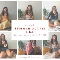 6 Casual Summer Outfit Ideas For Teenage Girls 2020