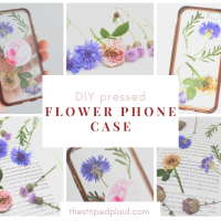 DIY Pressed Flower Phone Case (without resin)