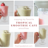 Copying My Favorite Tropical Smoothie Cafe Smoothies