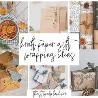 Kraft Paper Gift Wrapping Ideas