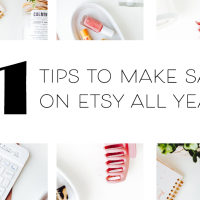 How I Make Consistent Sales All Year In My Etsy Shop (What No One Tells You) + SBO Merch